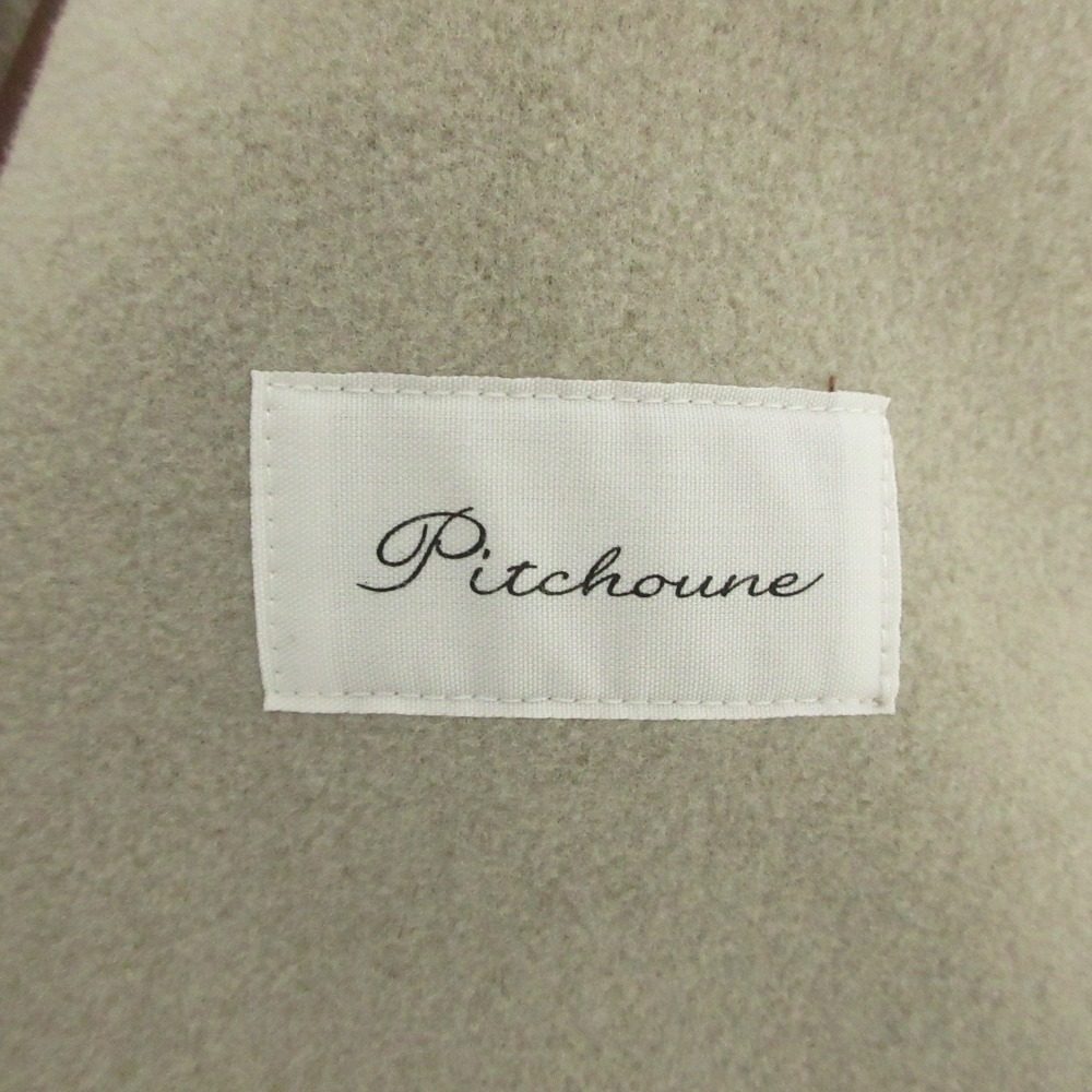 pitchoune ビッグショールカラーコート