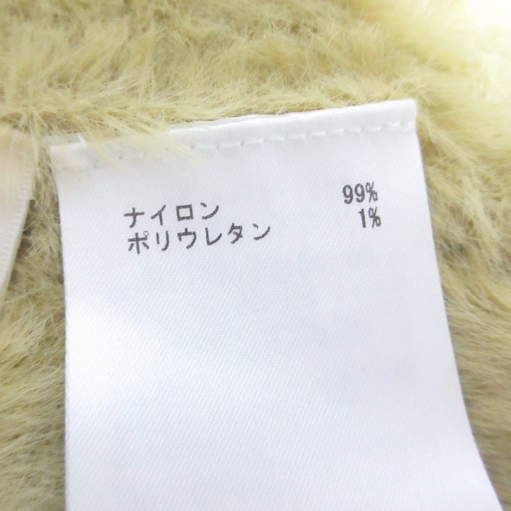 GRACE CONTINENTAL フェザー スリーブ ニット カーディガン