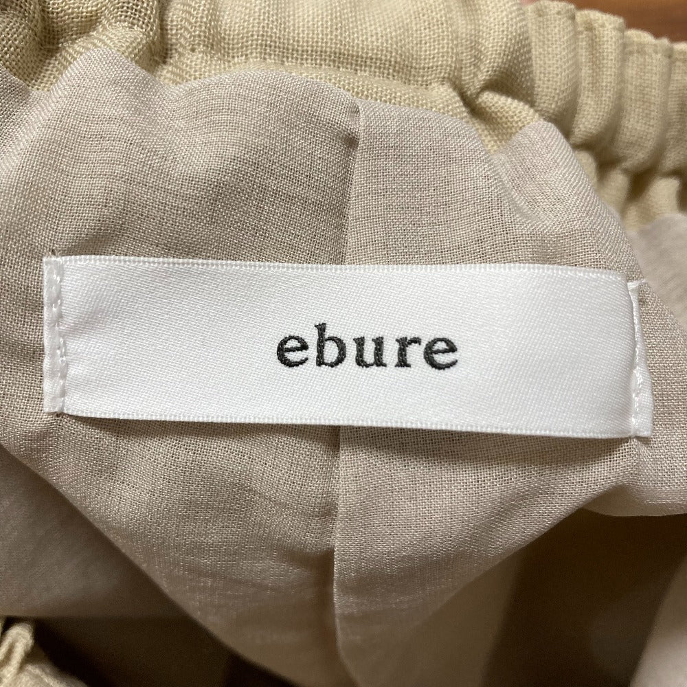 ebure クリアボイルワイドパンツ