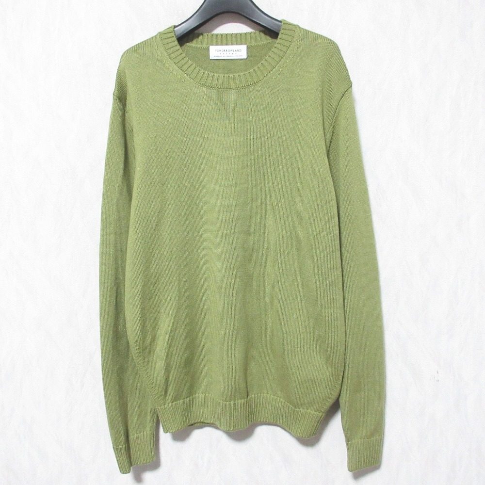 TOMORROWLAND tricot メリノ ベーシック クルーネック ニット