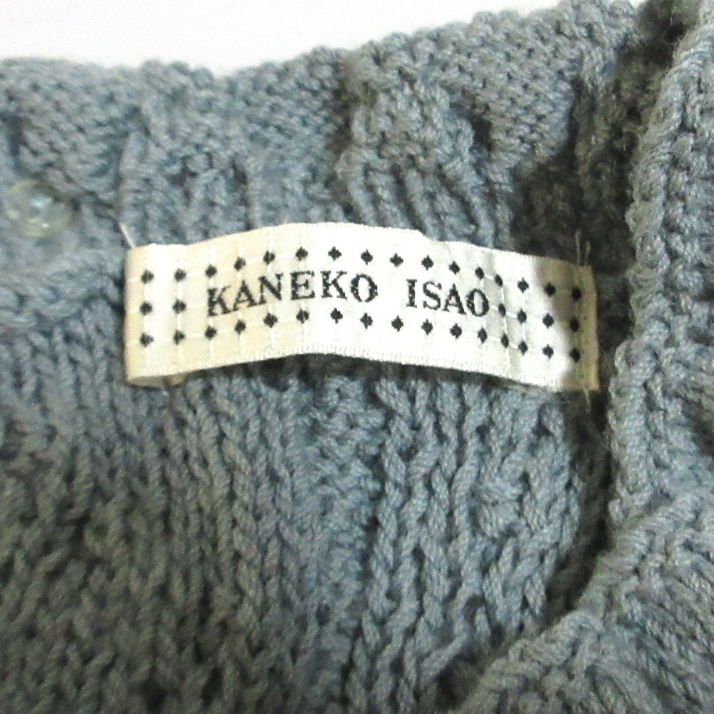 KANEKO ISAO 柄編みニットセーター
