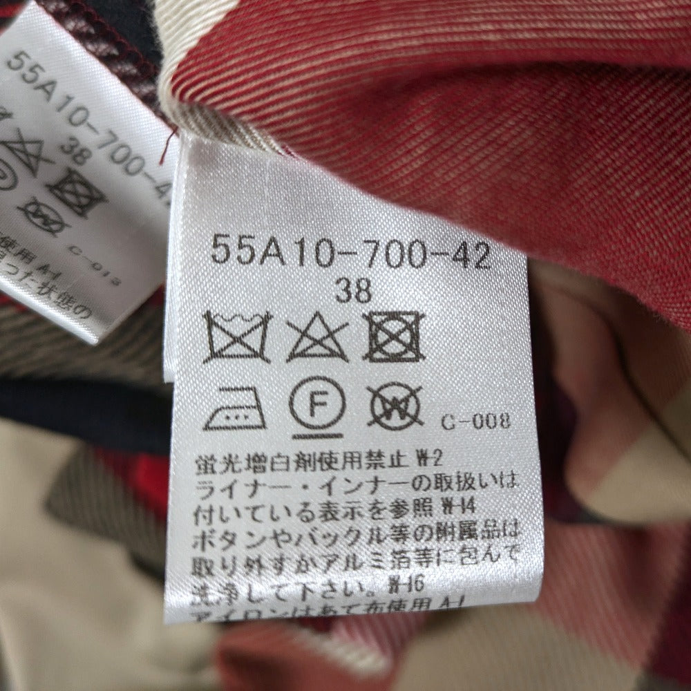 ブルーレーベルクレストブリッジ チェックライナートレンチコート