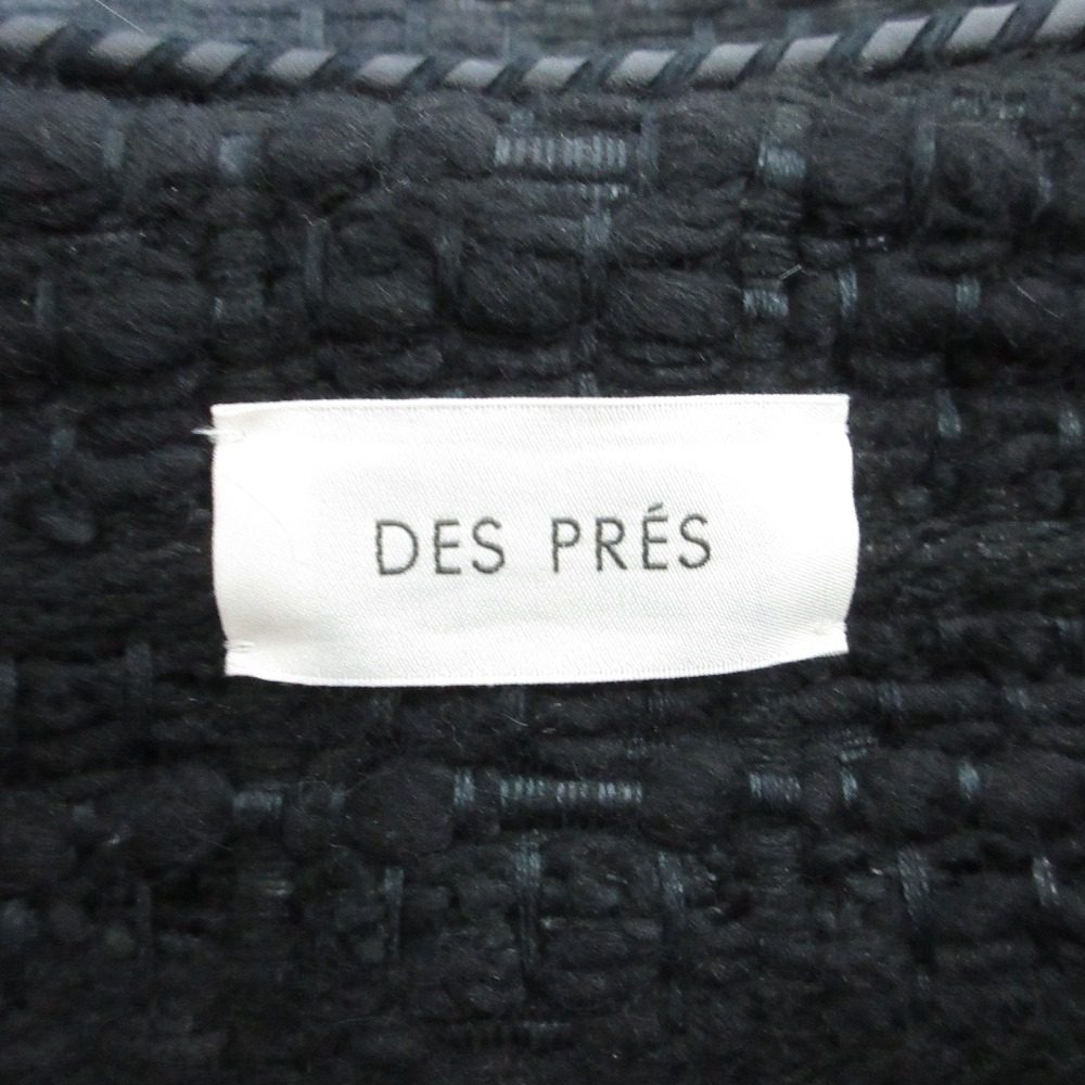 DES PRES シックツイードミドルジレ