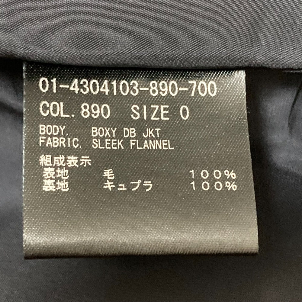 セオリー SLEEK FLANNEL ダブルジャケット