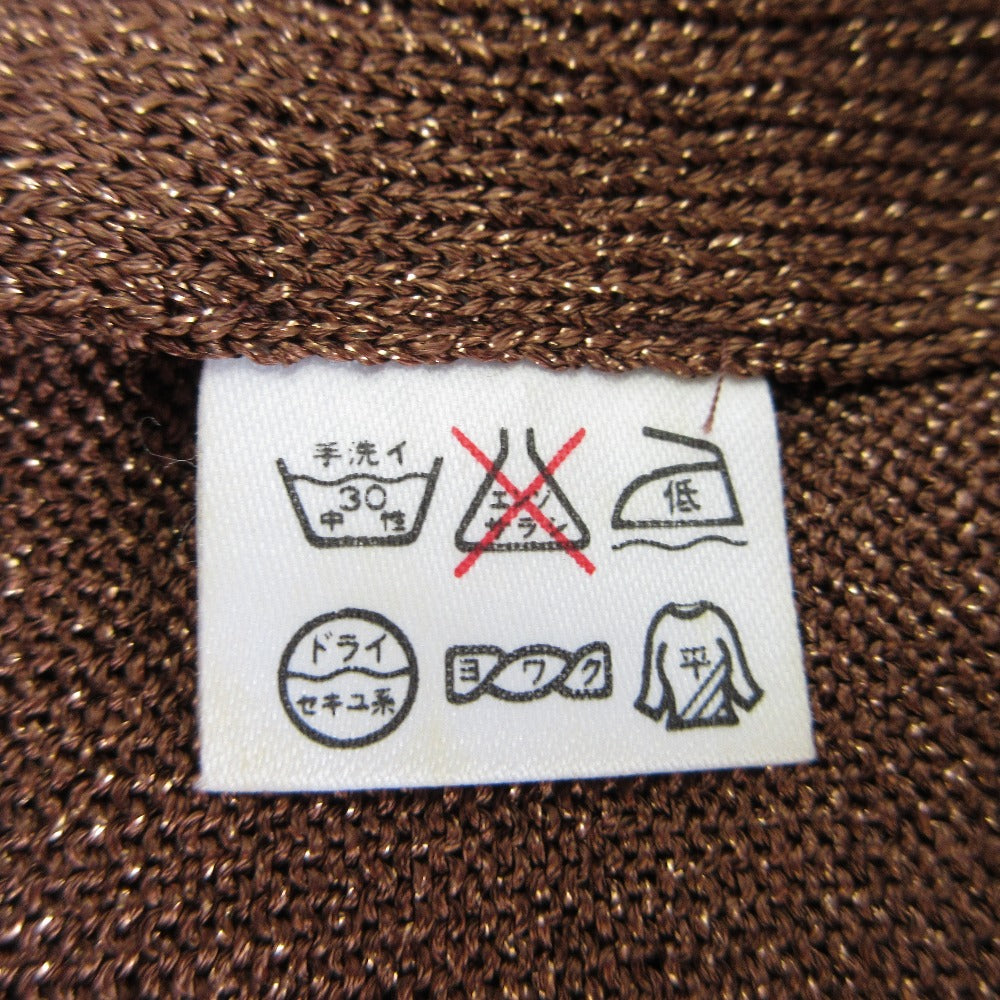 トヨコサイトウ 蝶々刺繍ニットワンピース