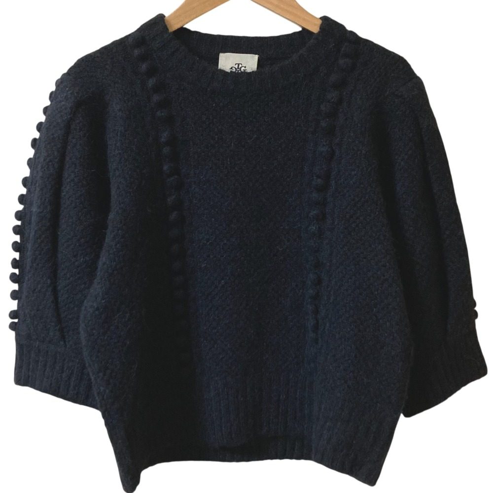The Garment ハーフスリーブプルオーバーニット