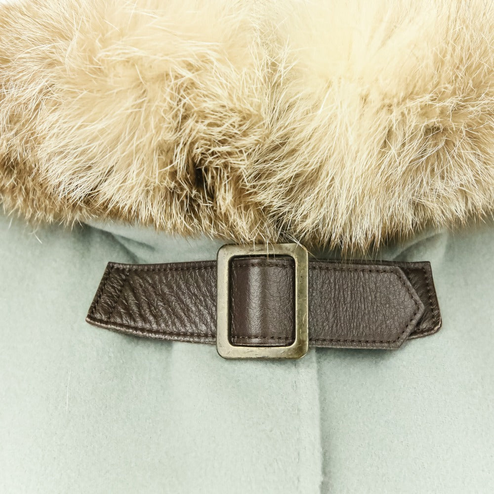FOXEY ブルームーン カシミヤ フォックスファーコート
