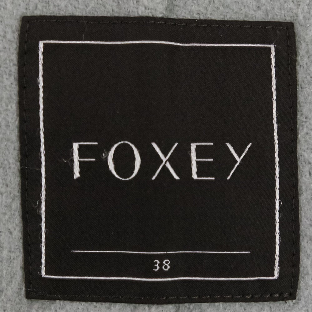 FOXEY ブルームーン カシミヤ フォックスファーコート