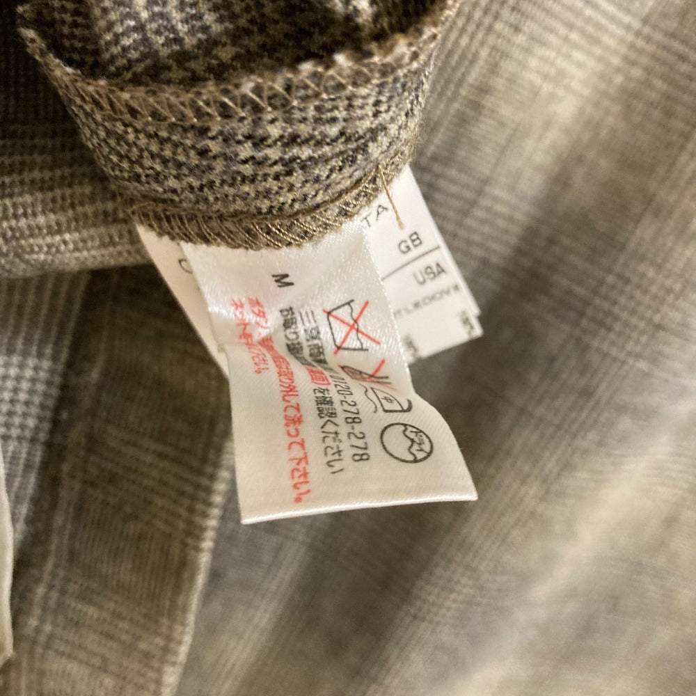 MAURIZIO PECORARO グレンチェックプリーツスカート