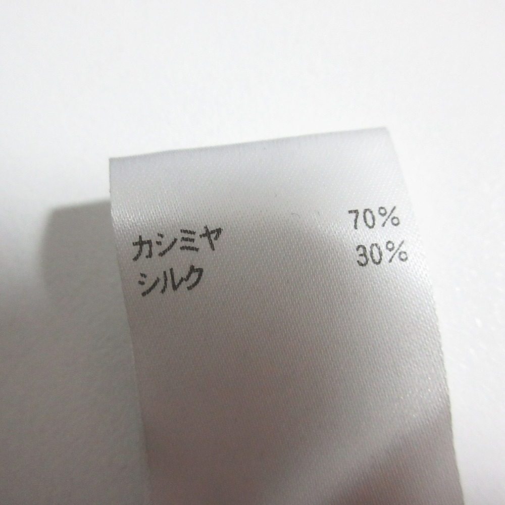 ドゥロワー 18Gバックリボン カシミヤシルクニット