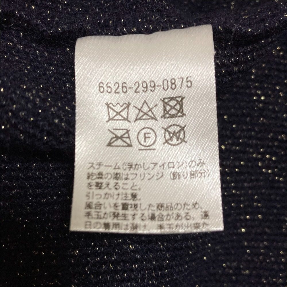 ドゥロワー ラメミラノフリンジワンピース
