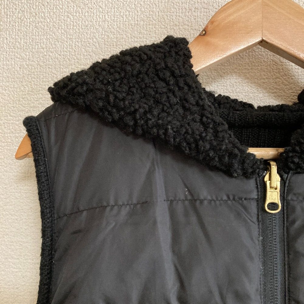 カステルバジャック ボアリバーシブルジャケット