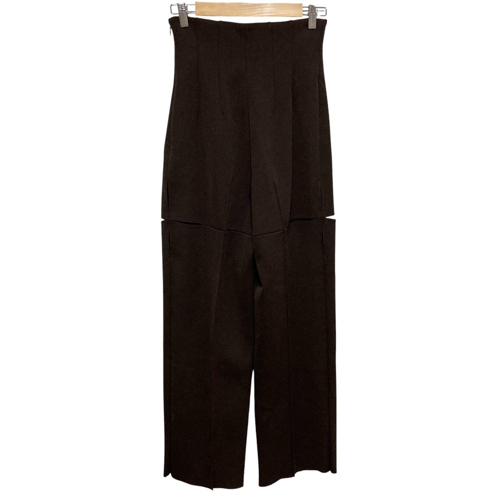 フェティコ KNITTED SLIT TROUSERS トラウザーパンツ