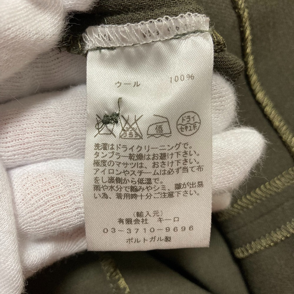 STUDIO NICHOLSON ウールVネックブラウス