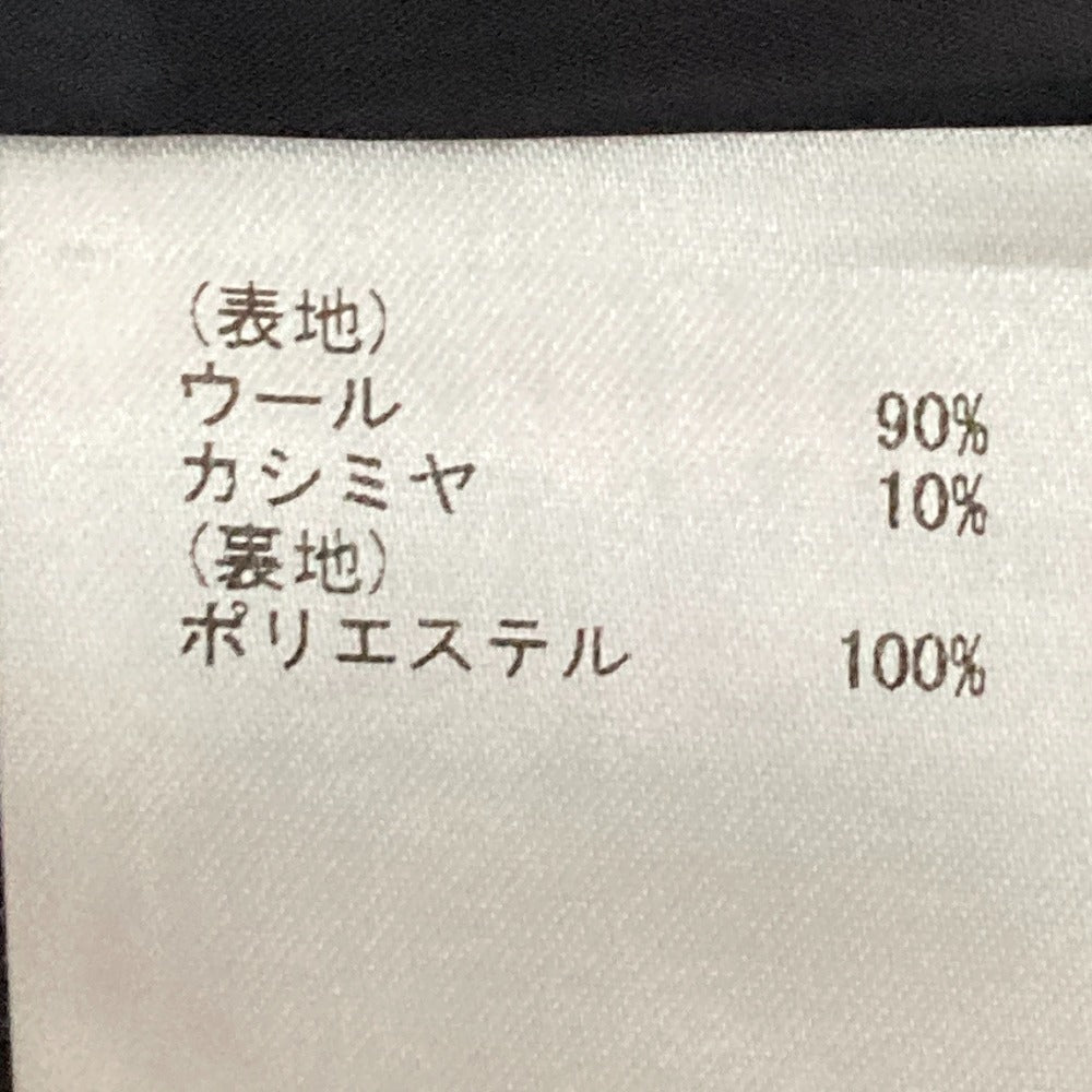 グレースクラス ウールバイカラーワンピース