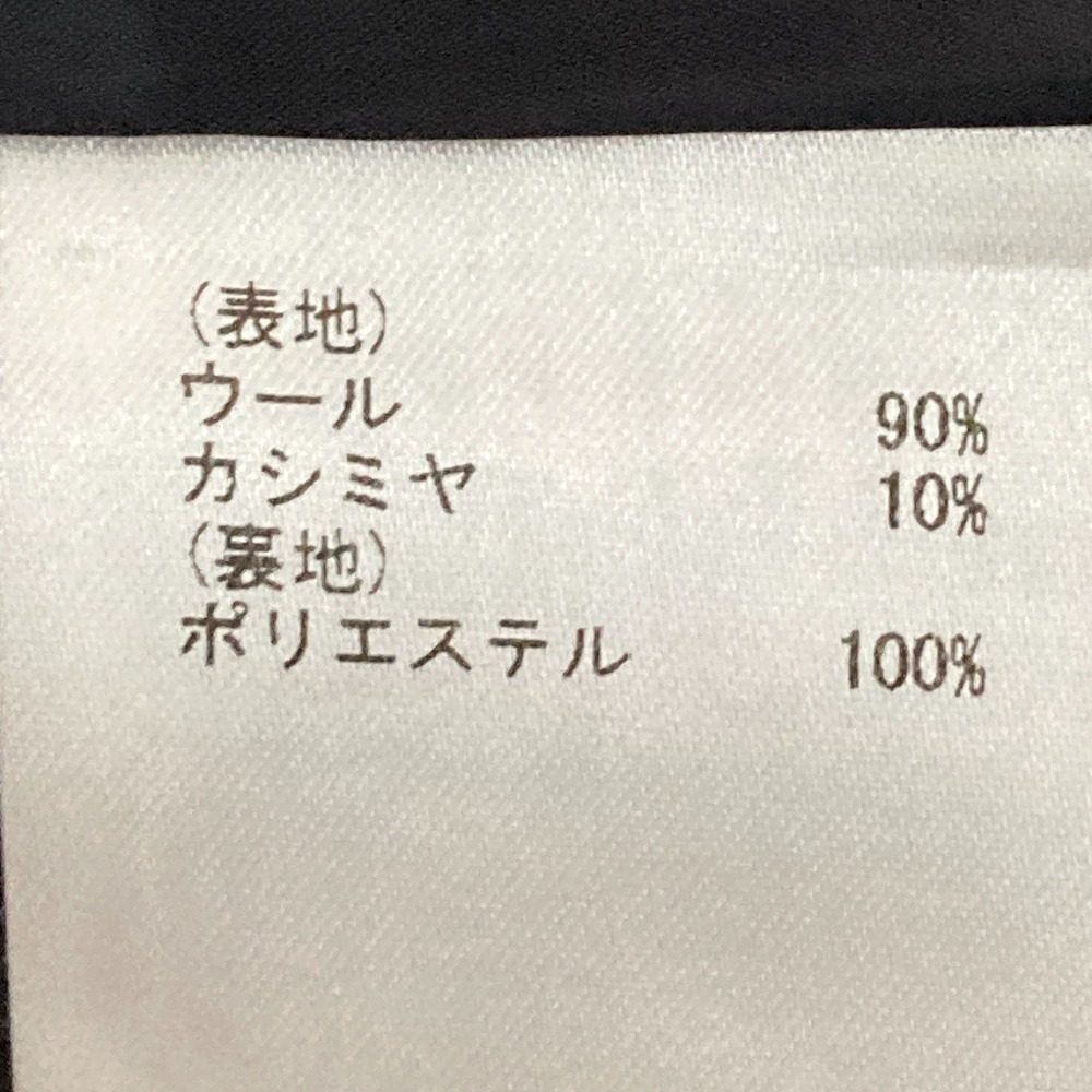 グレースクラス ウールバイカラーワンピース
