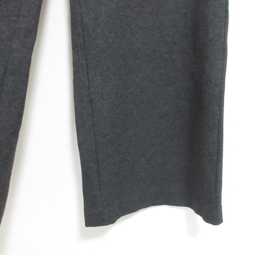 セオリー DOUBLE KNIT LT N DRAWSTRING PLON ニットワイドパンツ