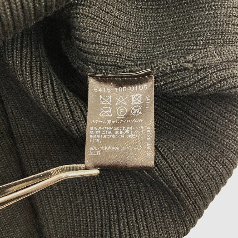 ASTRAET フリンジリブニットカーディガン