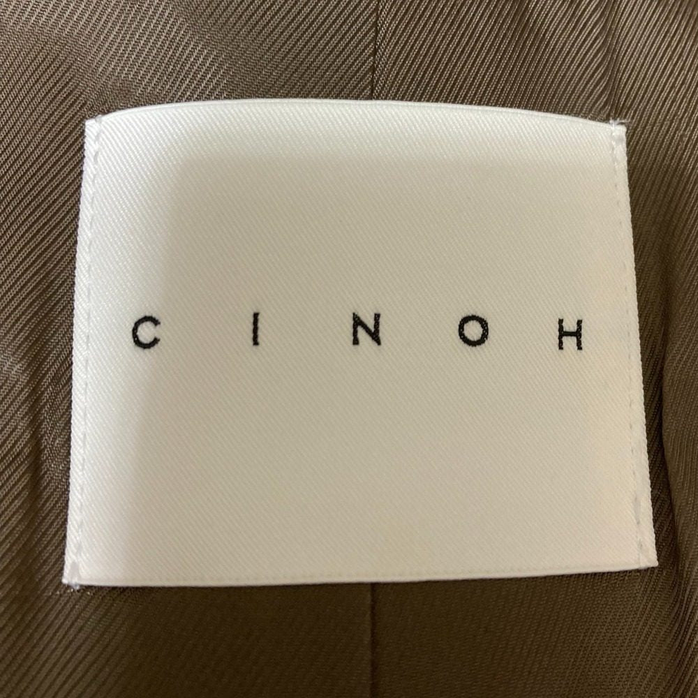 CINOH ウールチェスターコート