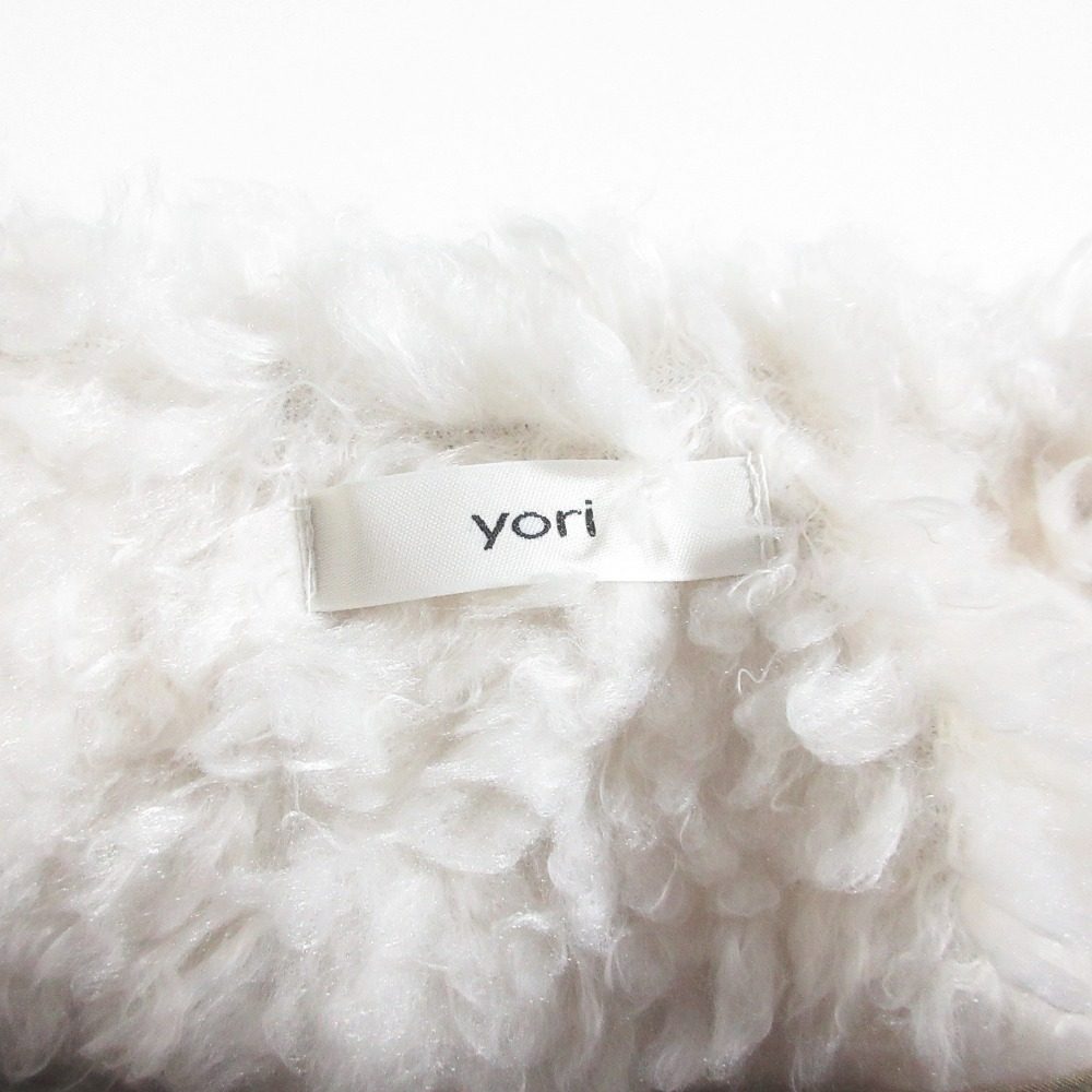 yori プードルカーディガン ボアジャケット