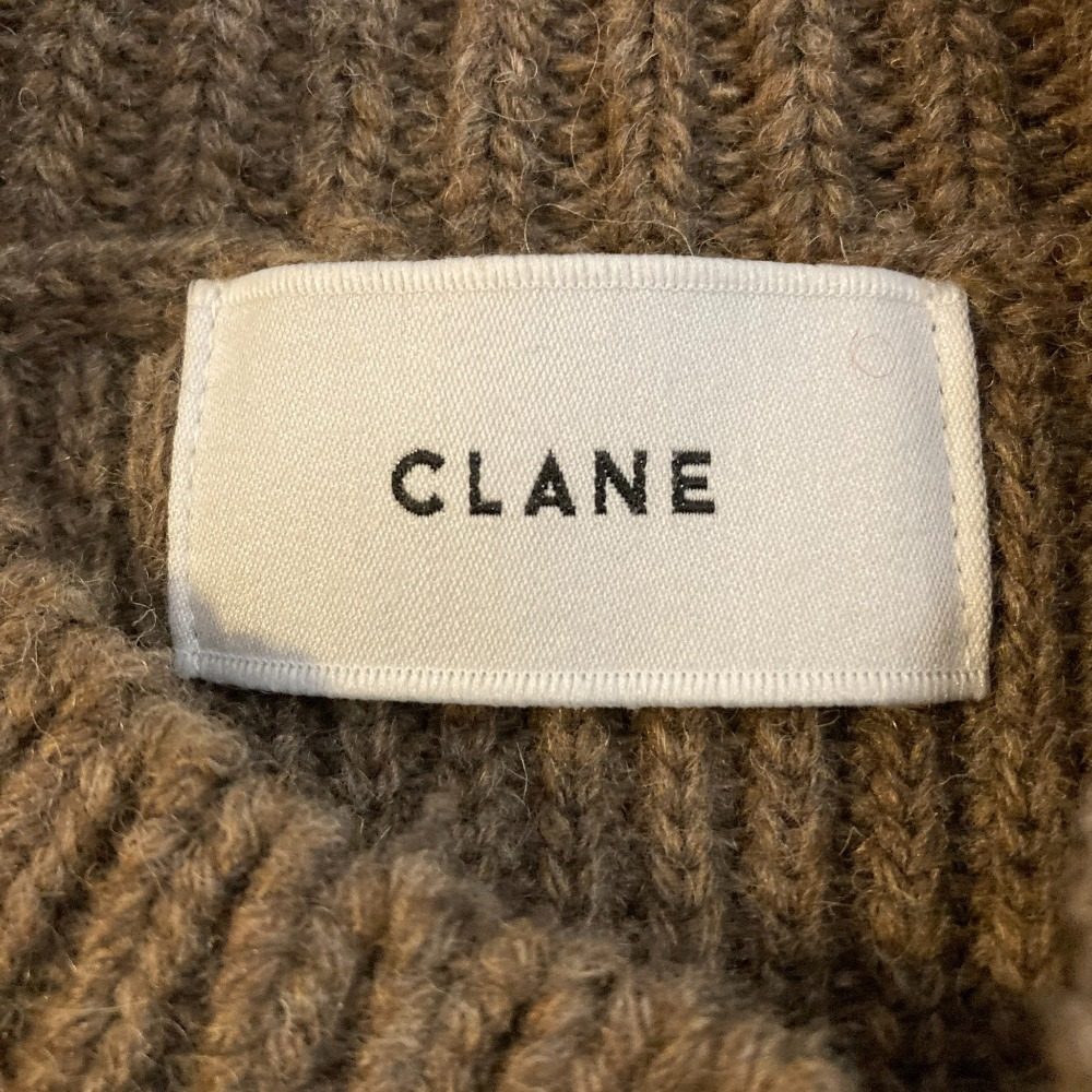 CLANE スクエアスリーブニットベストプルオーバー