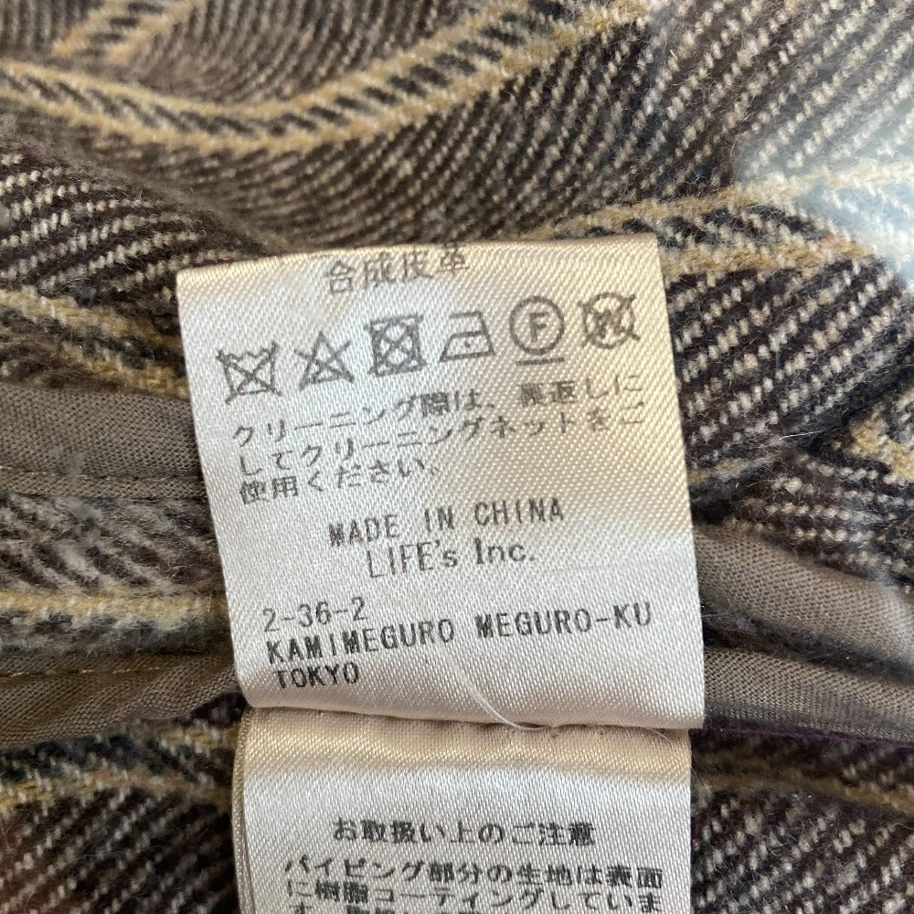 トゥデイフル パイピングストライプ 2wayコートジレ
