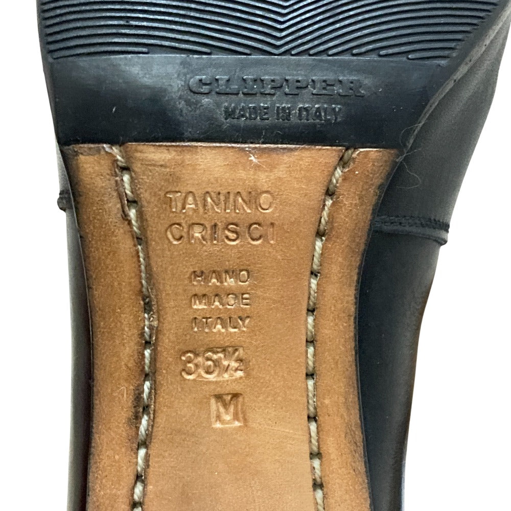 タニノクリスチー レザー ロングブーツ