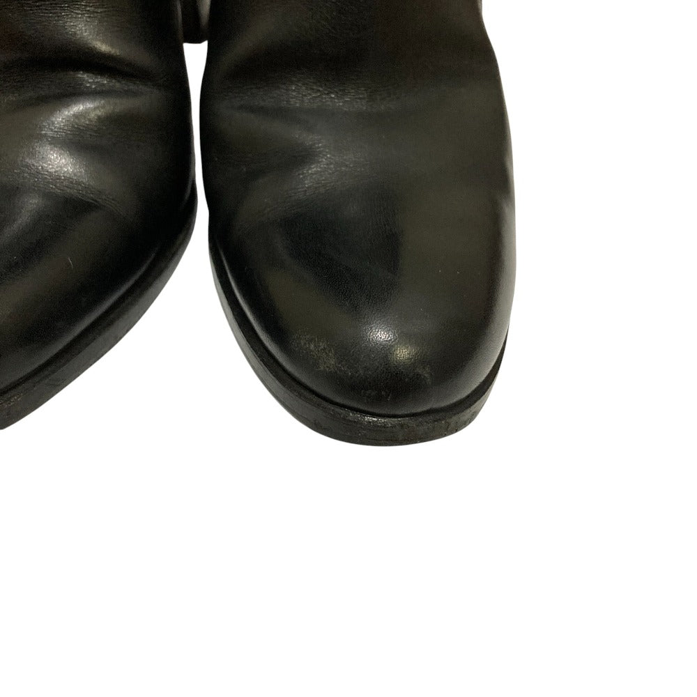 タニノクリスチー レザー ロングブーツ