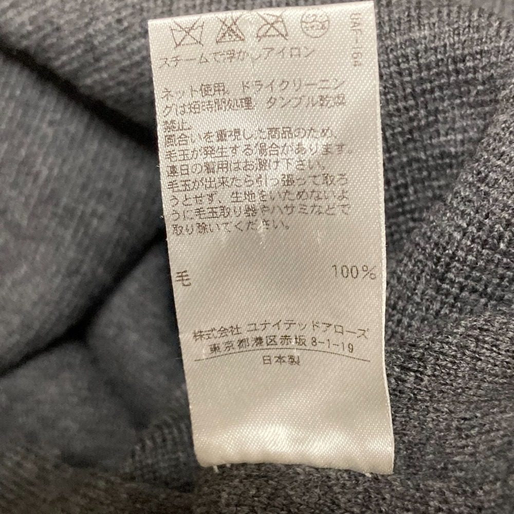 ドゥロワー ウール ニットミニワンピース