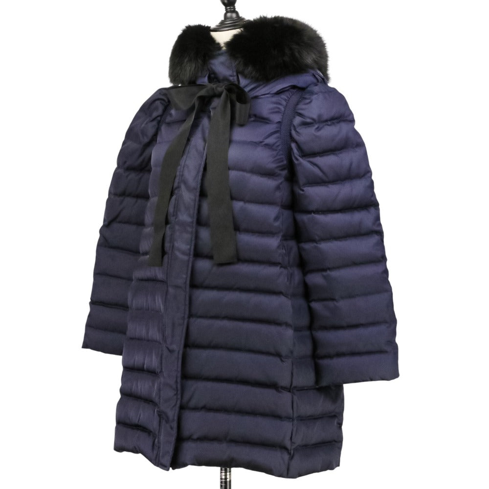 ミュウミュウ フォックスファー ダウンコート