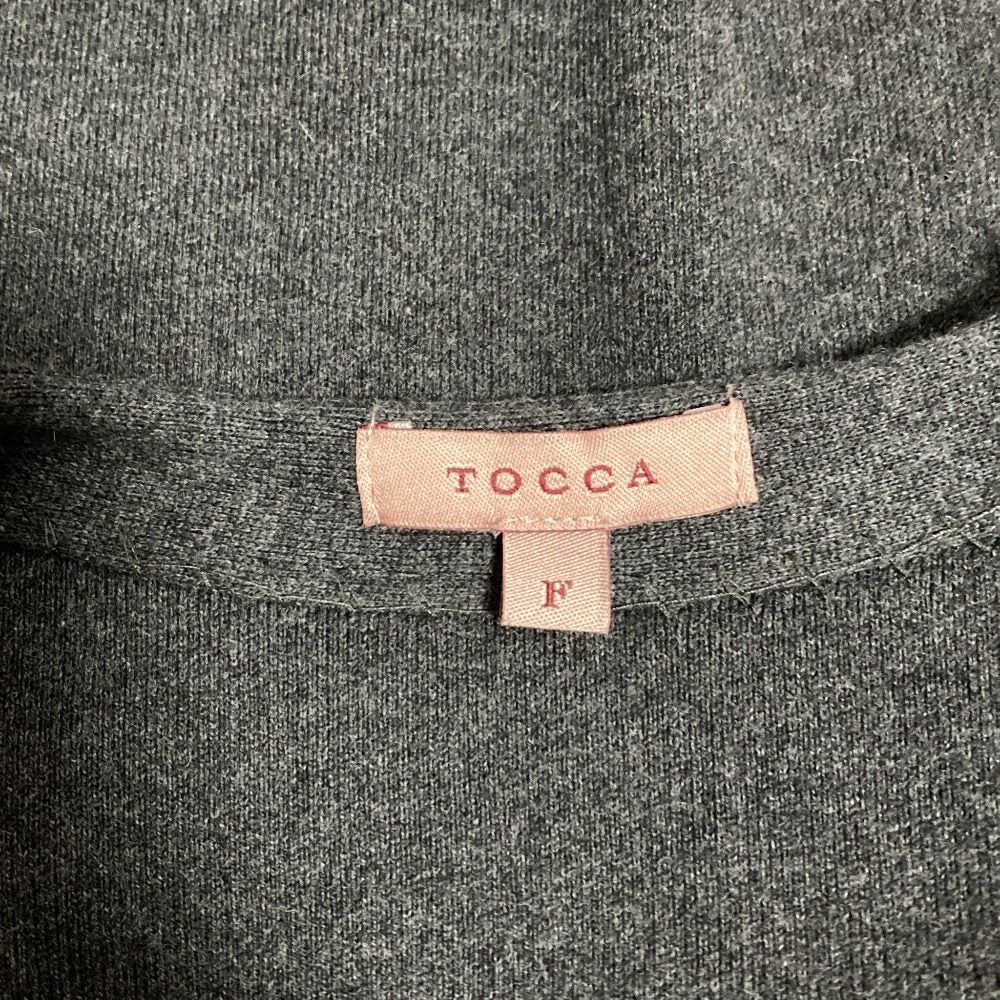 TOCCA カシミヤブレンドニットロングカーディガン