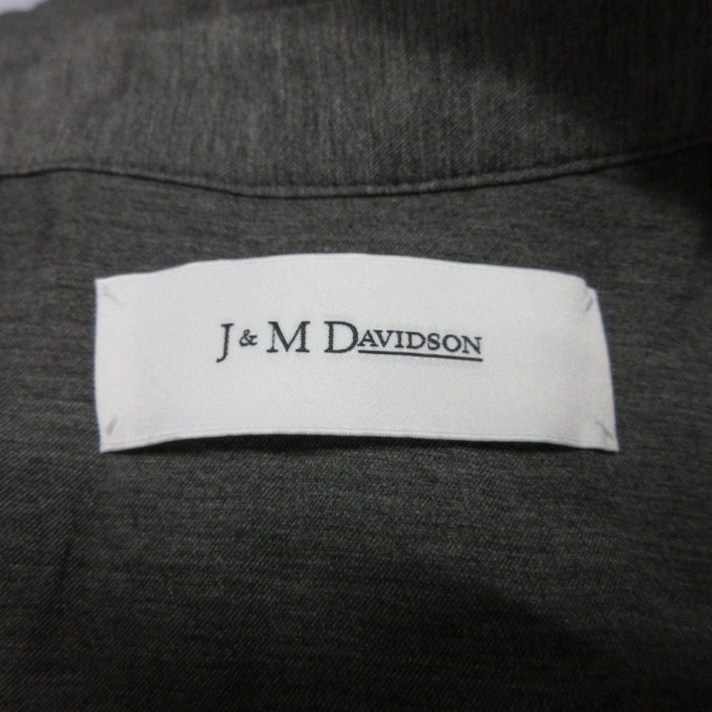 J&M デヴィッドソン シャツワンピース