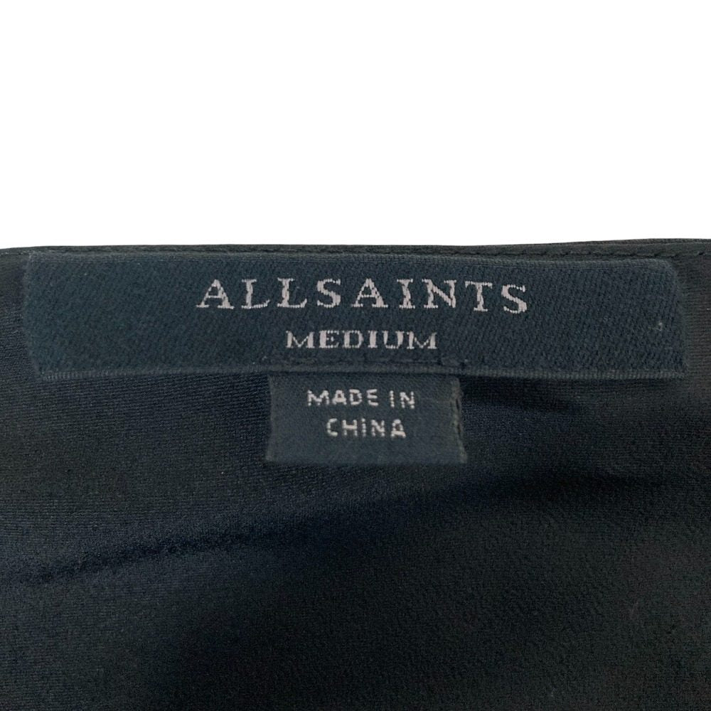 オールセインツ ARTA DRESS ニットレイヤードワンピース