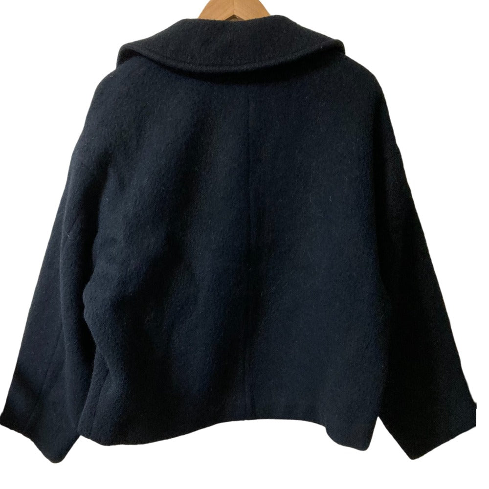 Y's ウールアルパカブレンドショートコート