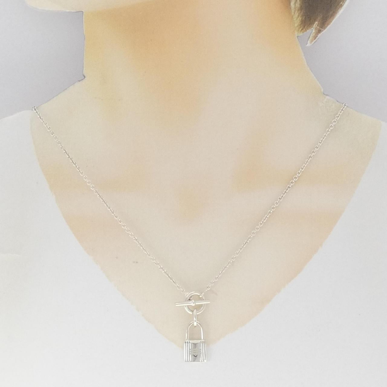 エルメス アミュレット カデナ 925 シルバー ネックレス