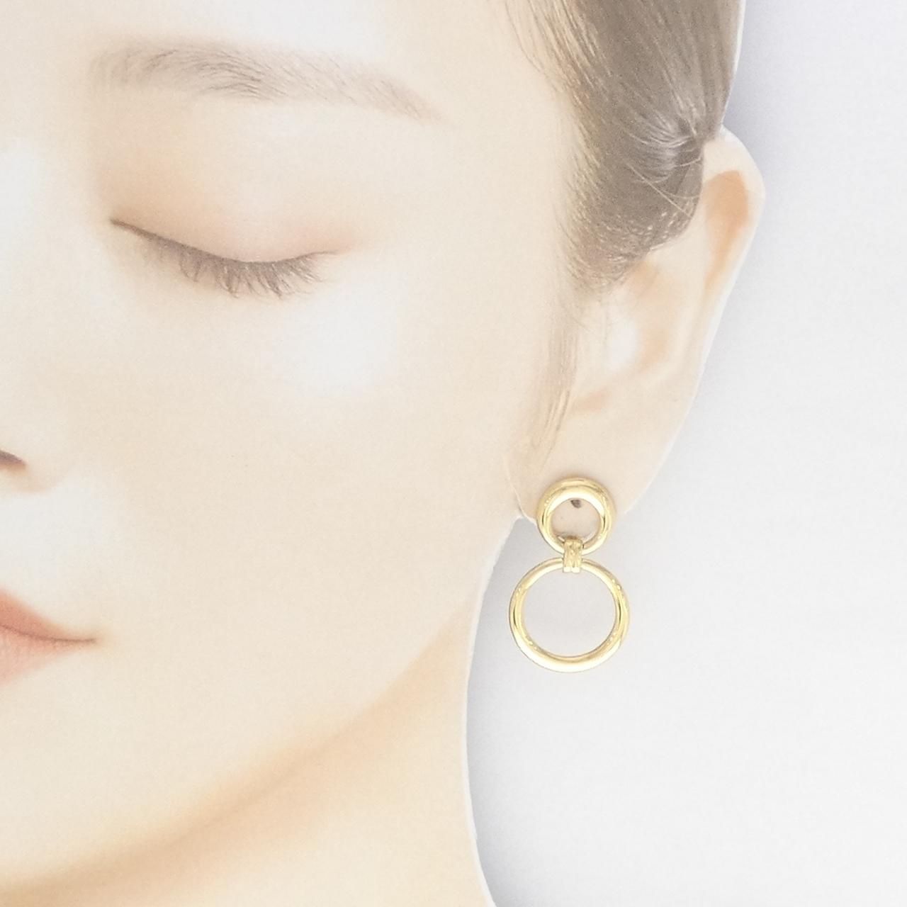 ミキモト Au750 イヤリング