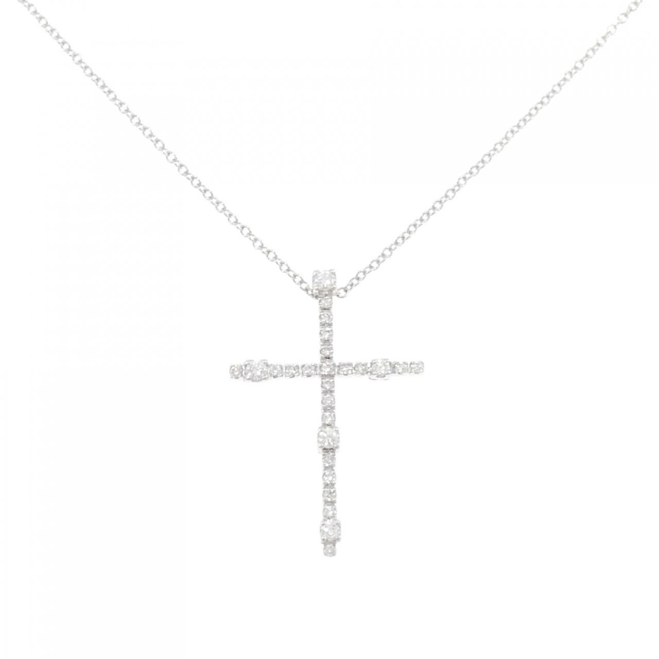 Damiani SIMBOLI 750 ホワイトゴールド ダイヤモンド ネックレス