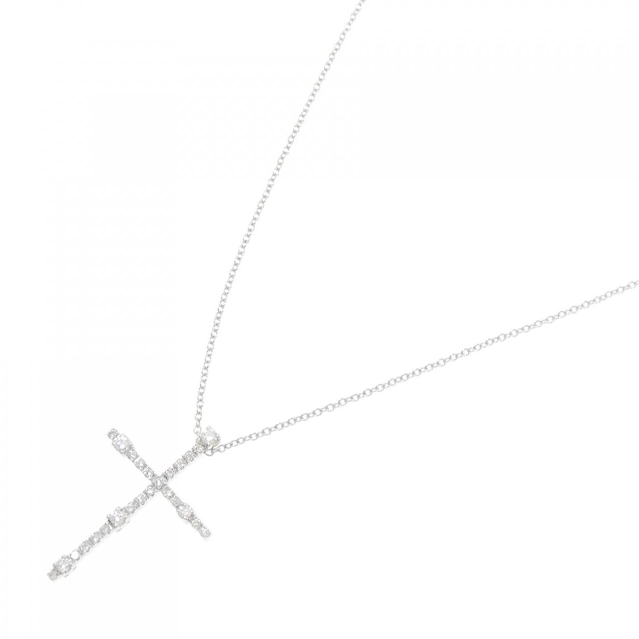 Damiani SIMBOLI 750 ホワイトゴールド ダイヤモンド ネックレス
