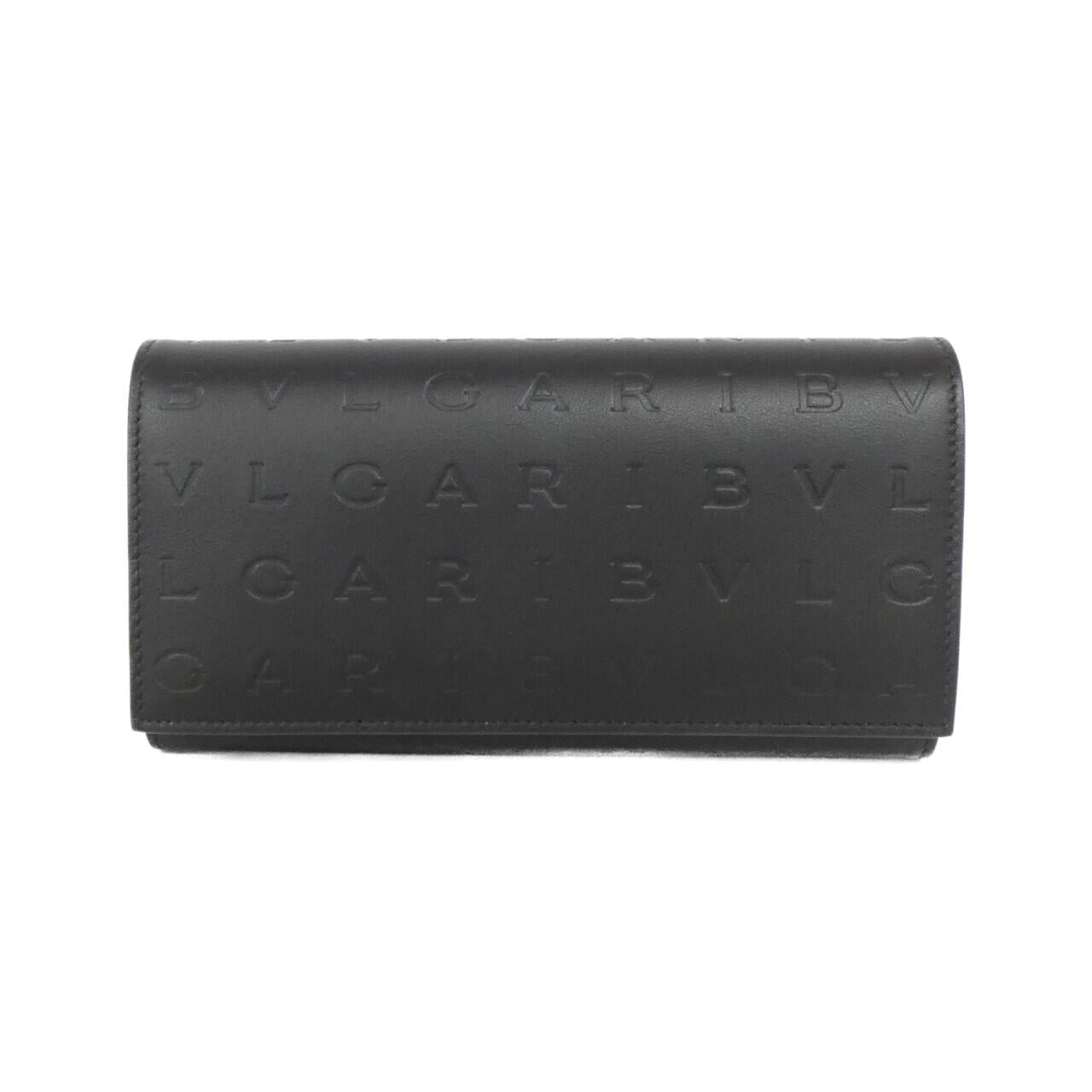 ブルガリ BVLGARI LOGO カーフ長財布