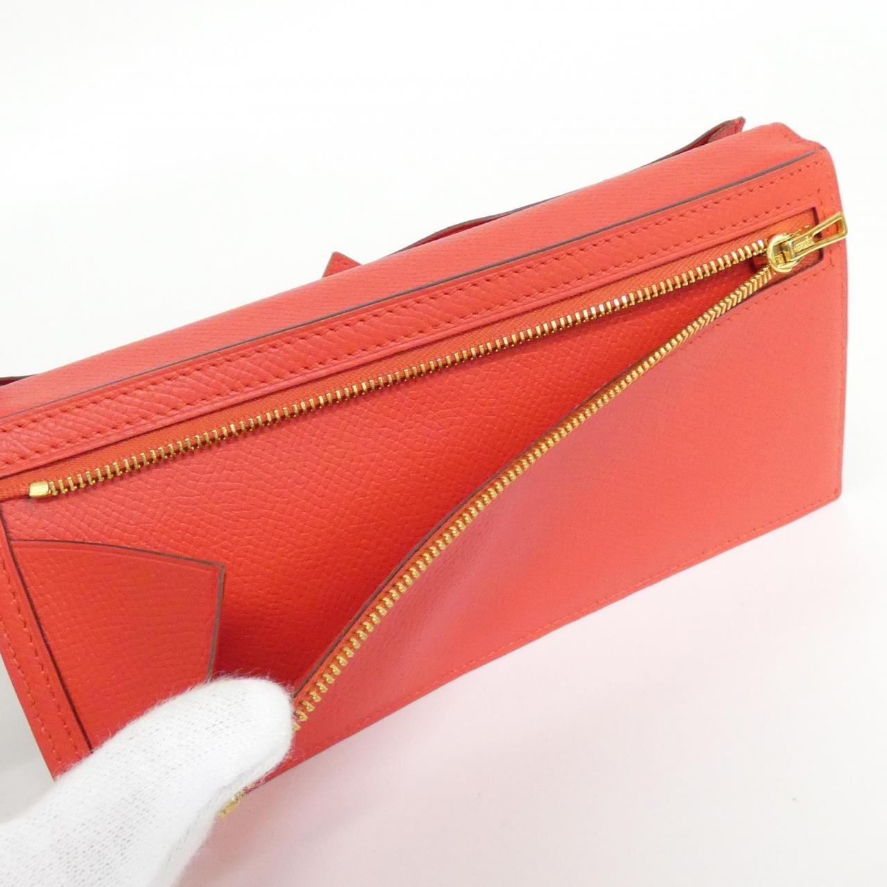 エルメス ベアンスフレ エプソン 二つ折り長財布