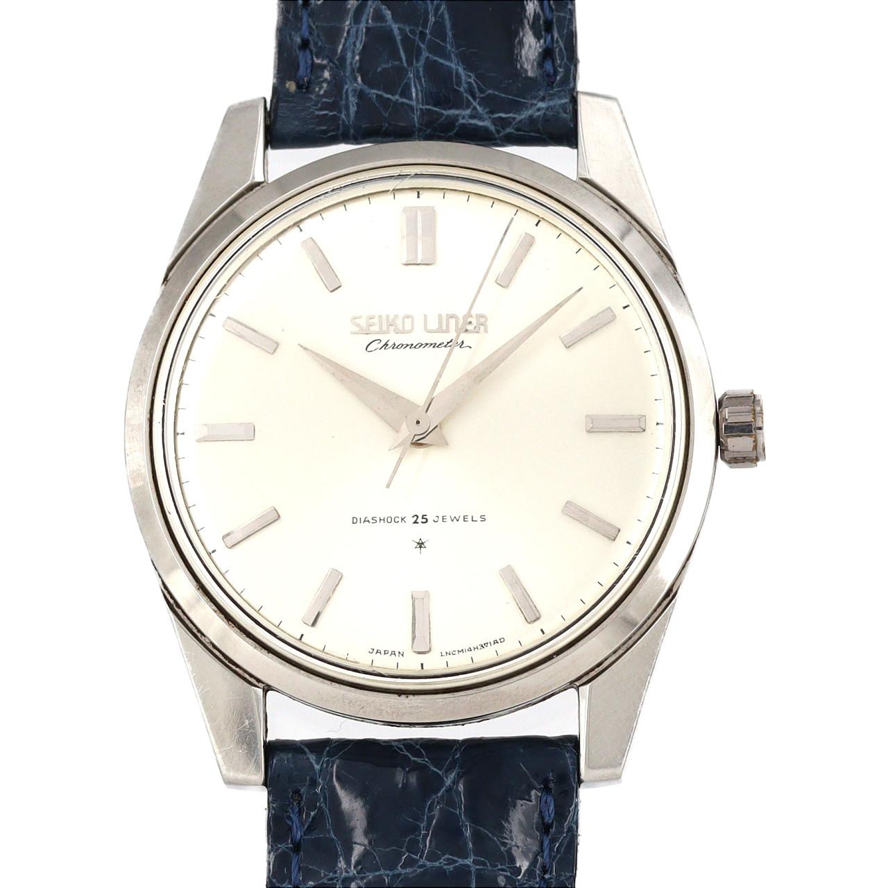 セイコー ライナー クロノメーター ステンレススチール 手巻き