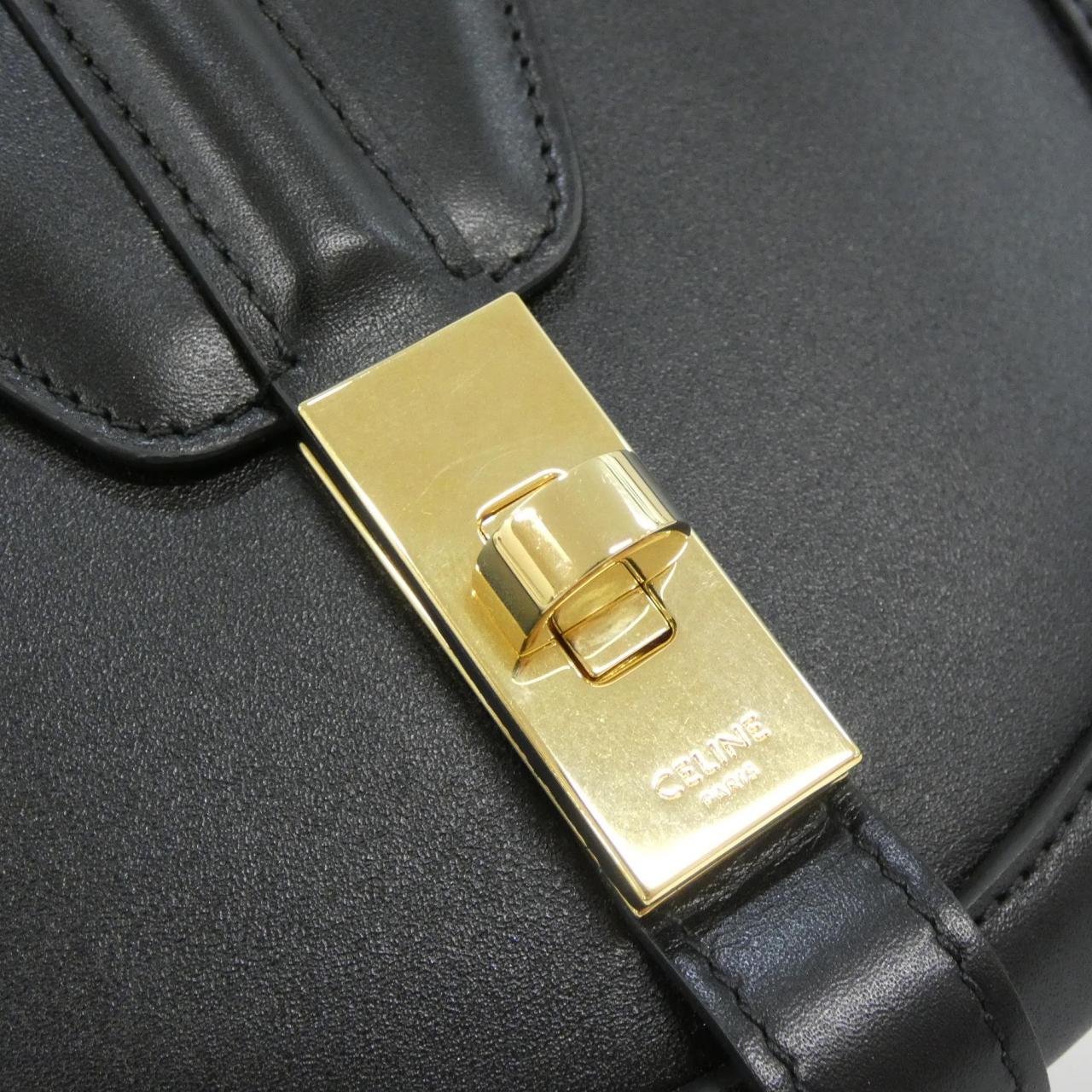セリーヌ スモールブザス16 カーフ ショルダーバッグ