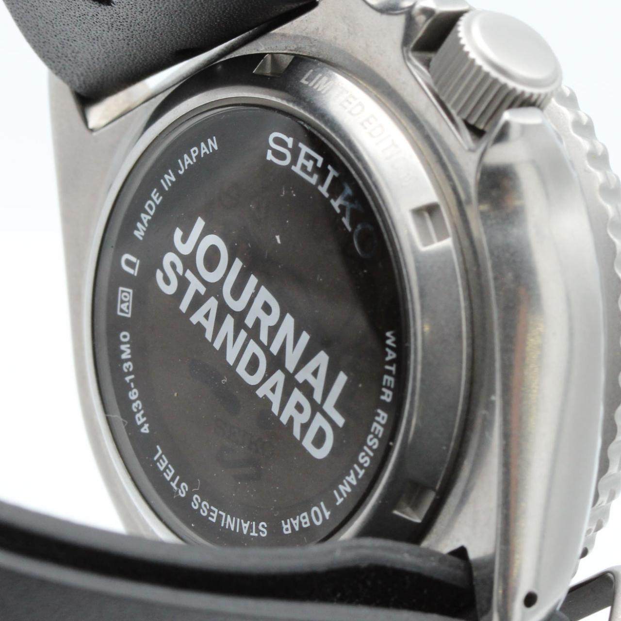 セイコー × JOURNAL STANDARD ステンレススチール 自動巻腕時計