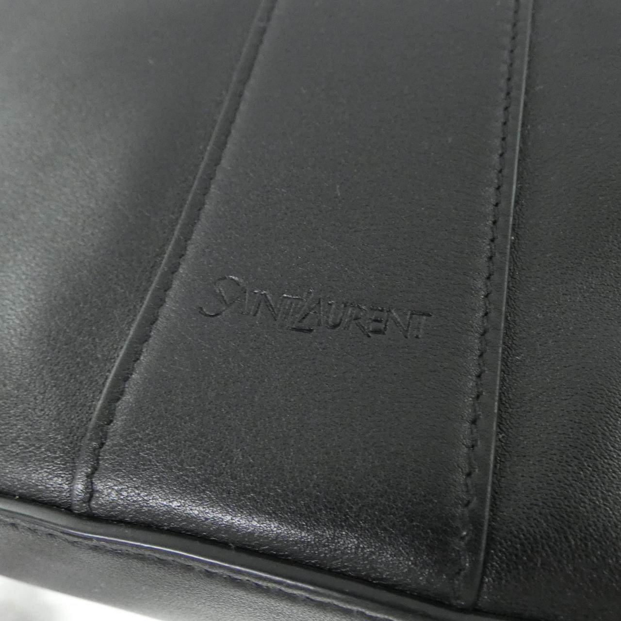 イヴサンローラン Y HOBO レザーショルダーバッグ