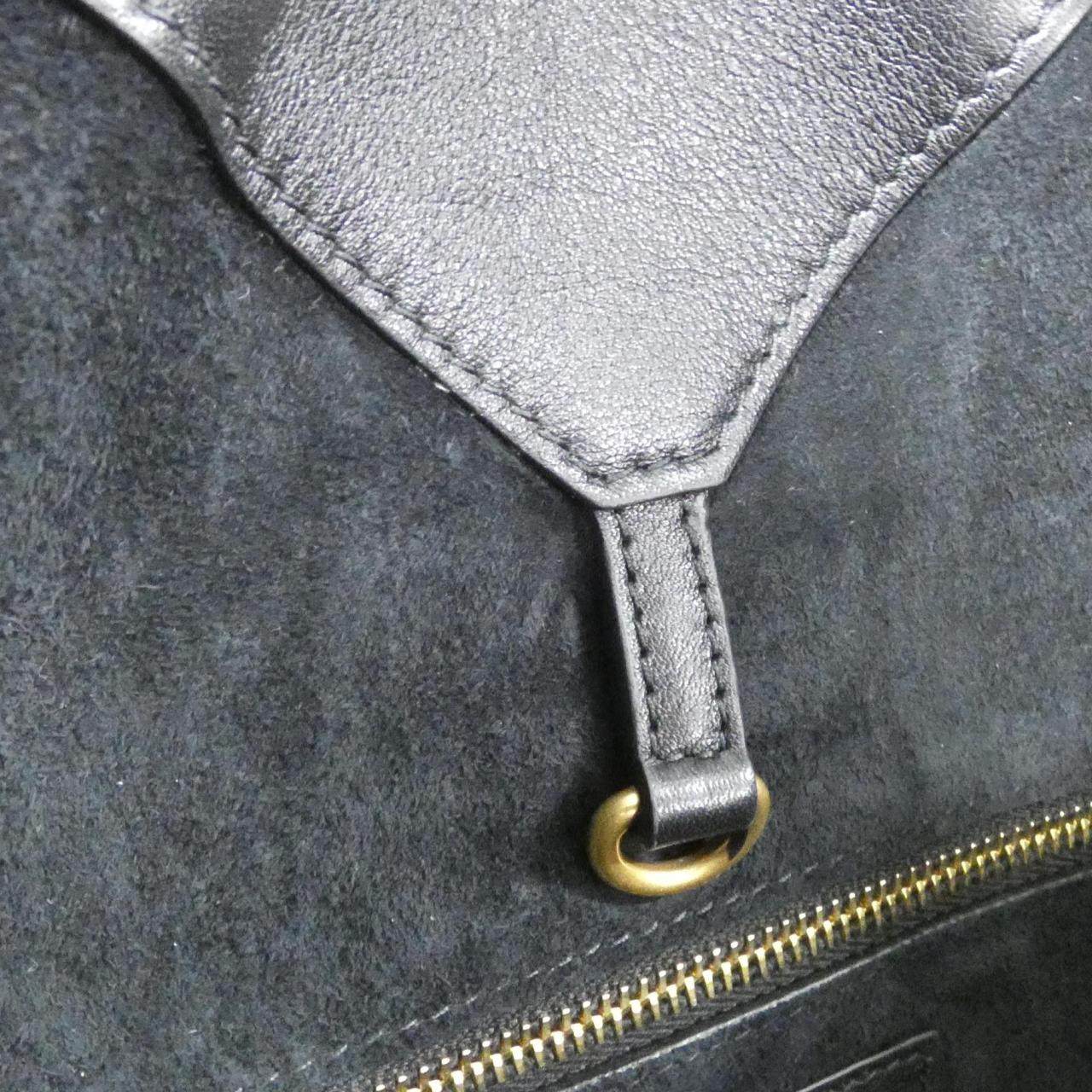 イヴサンローラン Y HOBO レザーショルダーバッグ