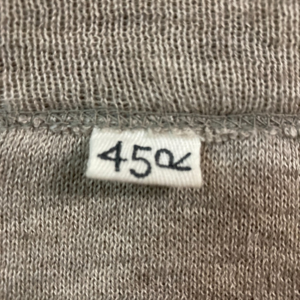 45R ヤクコットンニットソー パフカーディガン