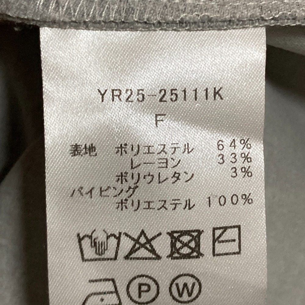 yori ダブルクロスフーテッドジャケット