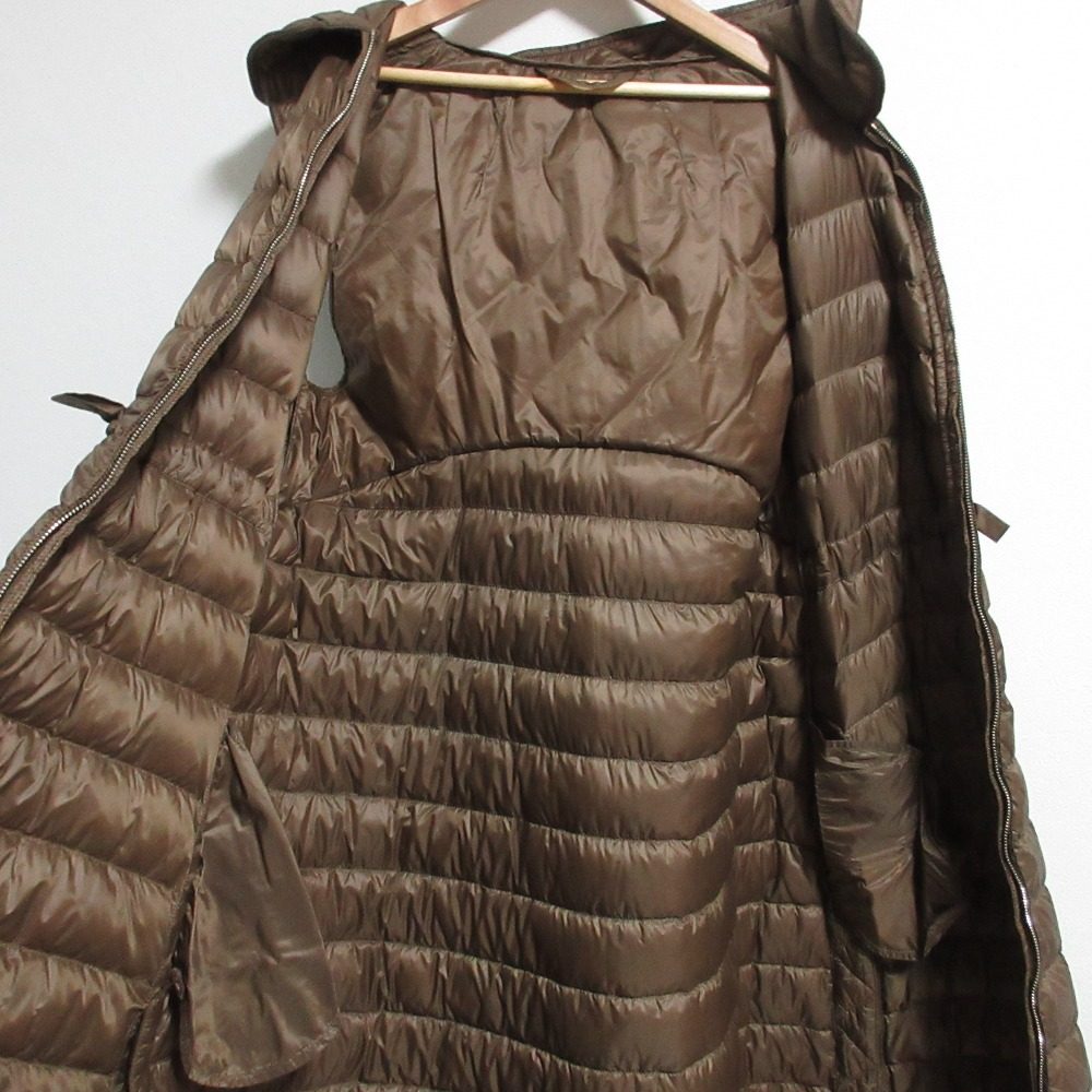 マックスマーラ ザキューブ ダウンロングベスト