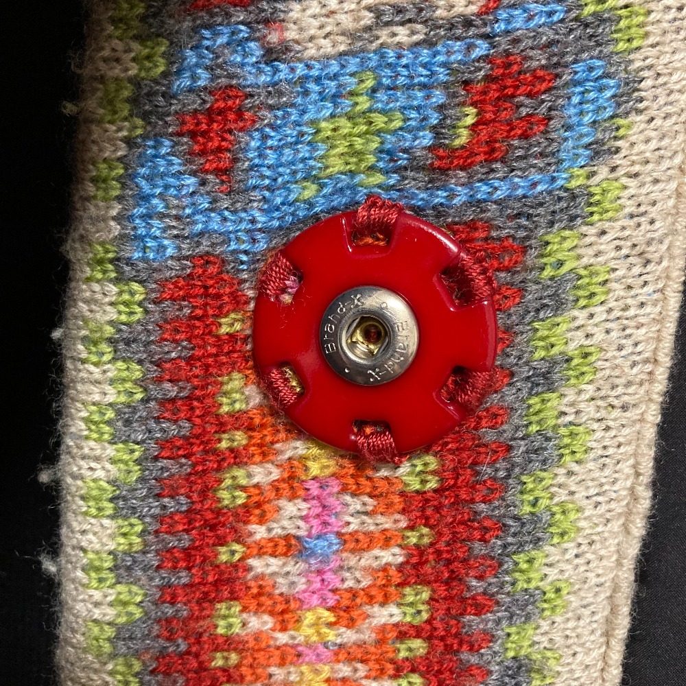 オレボレブラアルベロベロ ニットコンビコート
