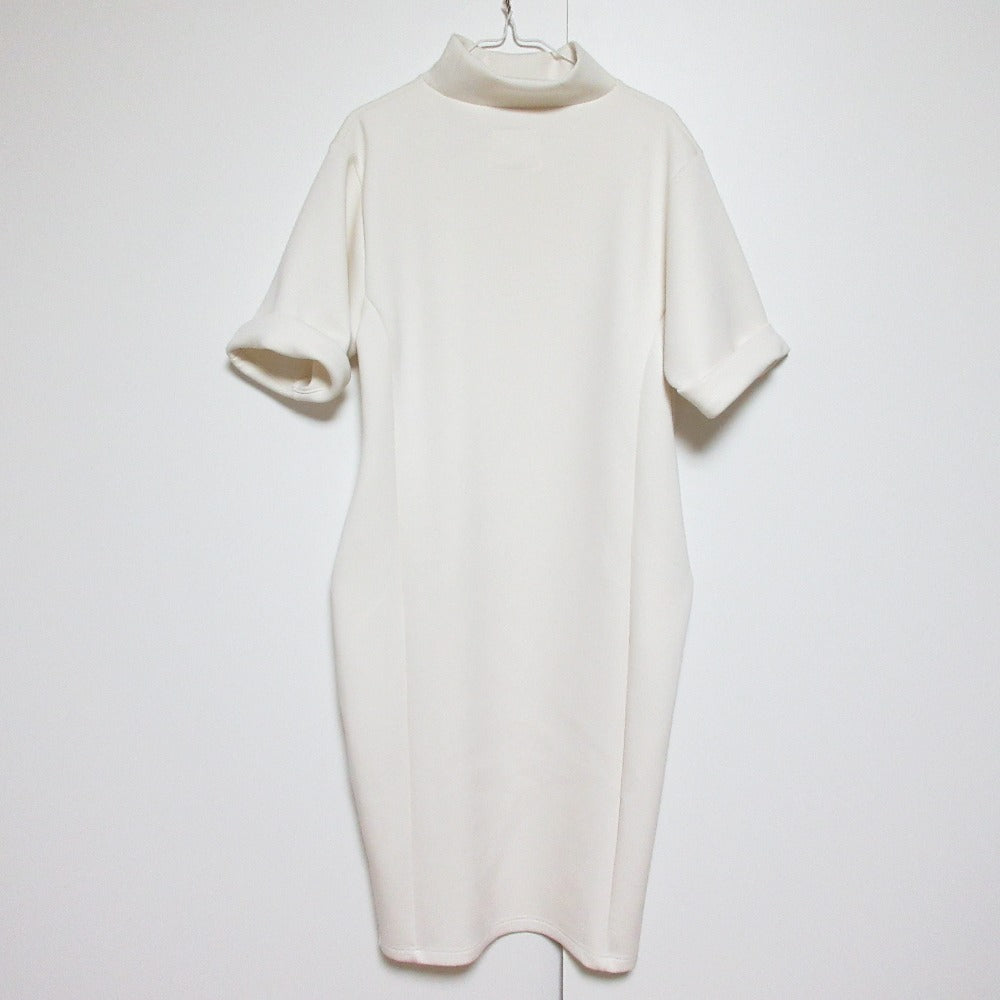 リタジーンズトウキョウ BONDING HALF NECK T-DRESS ロングワンピース